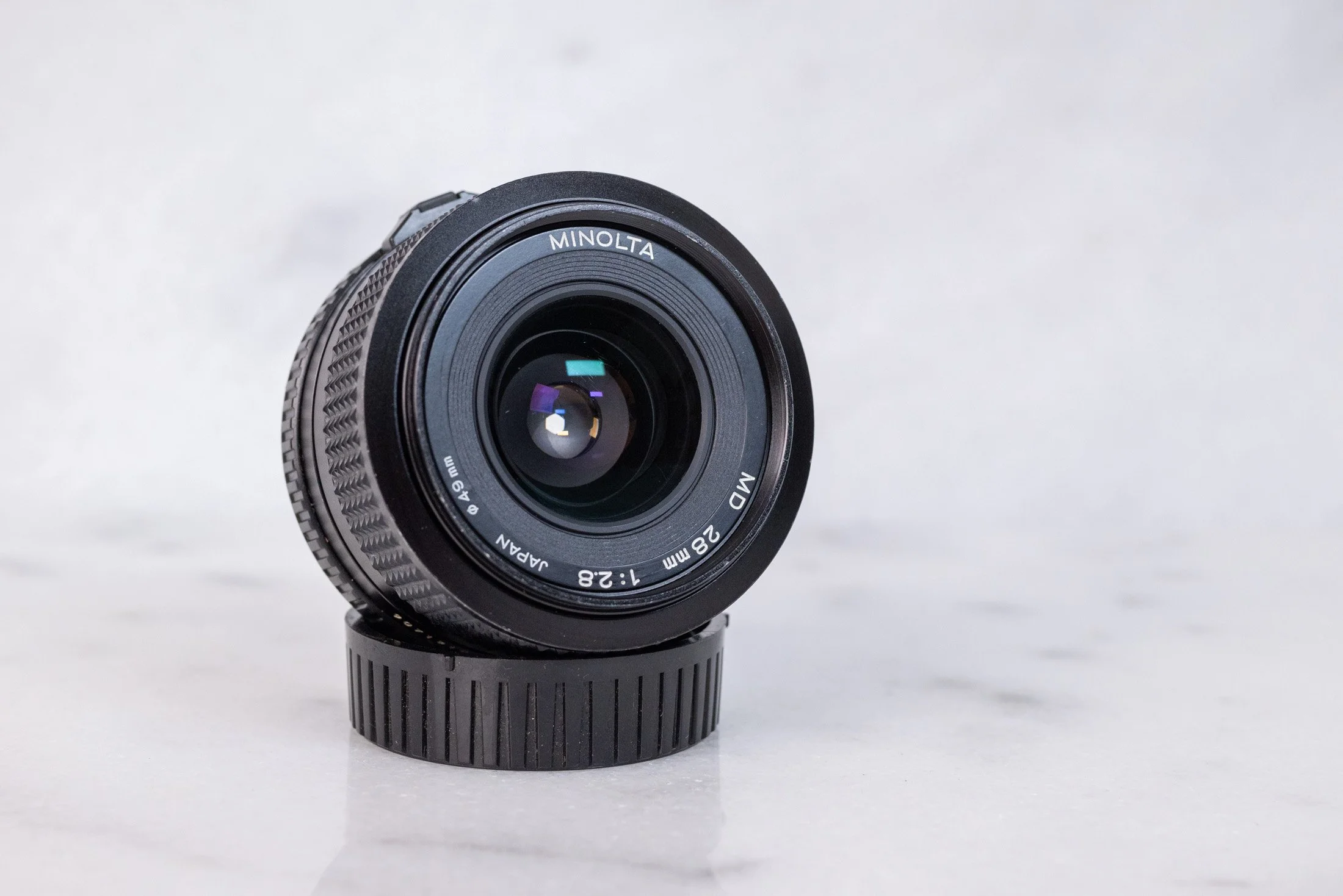 送料無料・日本製 ☆超極上品☆MINOLTA ミノルタ MD 28mm F2.8☆4651